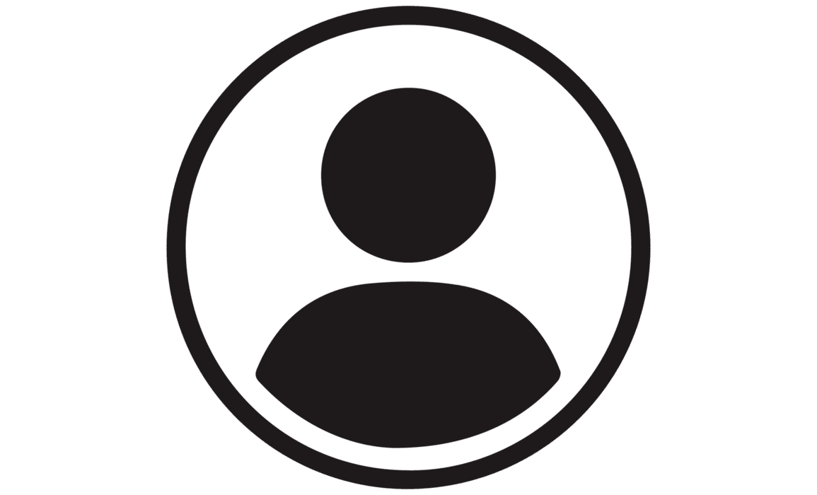 Home user icon on transparent background free png